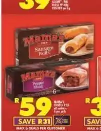 Shoprite Mama's pies offer