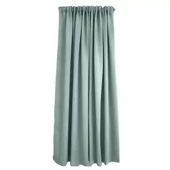 Whitehouse Home.life woven blockout taped curtain - duck egg offer