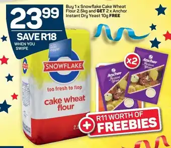 Pick n Pay Liquor Snowflake Cake Wheat Flour 2.5kg offer