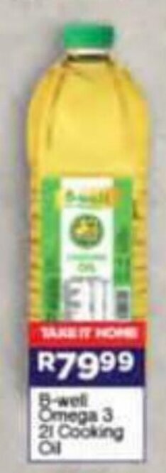 Super Save B-Well Omega 3 Cooking Oil 2L offer