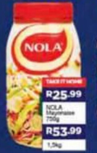 Super Save Nola Mayonnaise 750g offer
