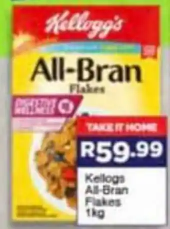 Super Save Kellogg's All-Bran Flakes 1kg offer