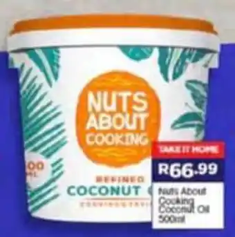 Nuts About Cooking Coconut Oil 500ml