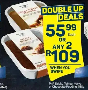 PnP Sticky Foffee, Malva or Chocolate Pudding 450g