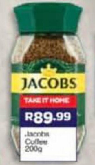 Super Save Jacobs Coffee 200g offer