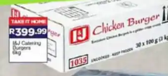 Super Save I&J Chicken Burger 6kg offer