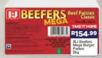I&J Beefers Mega 2kg