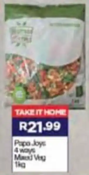 Papa's Joy Mixed Vegies 1kg