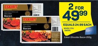 Pick n Pay Liquor Eskort Shoulder Bacon 200g offer