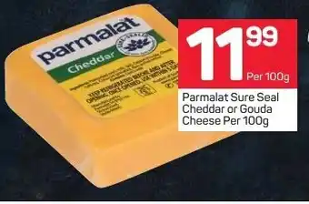 Pick n Pay Liquor Parmalat Sure Seal Cheddar or Gouda Cheese 100g offer