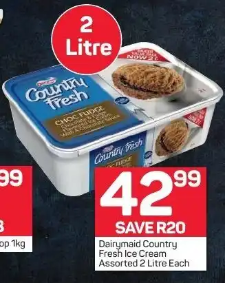 Pick n Pay Liquor Dairymaid Country Fresh Ice Cream 2Litre offer
