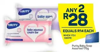 Pick n Pay Liquor Purity Baby Soap Asstd 175g offer
