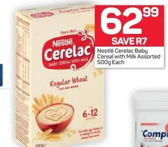 Pick n Pay Liquor Nestlé Cerelac Baby Cereal with Milk Asstd 500g offer