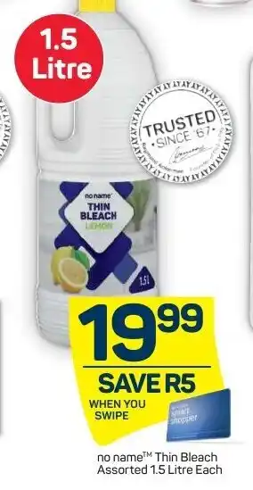 Pick n Pay Liquor No Name Thin Bleach Asstd 1.5 Litre offer