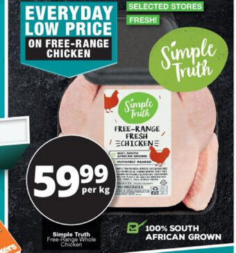 Checkers Simple Truth Free-Range Whole Chicken offer