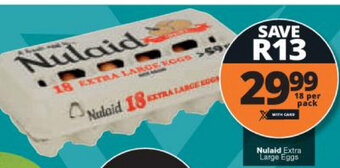 Checkers Nulaid Extra Large Eggs offer
