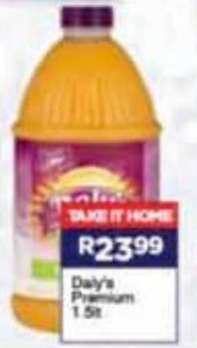 Daly's Premium Fruit Juice 1.5lt offer at Super Save