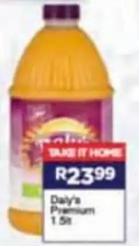 Super Save Daly's Premium Fruit Juice 1.5lt offer