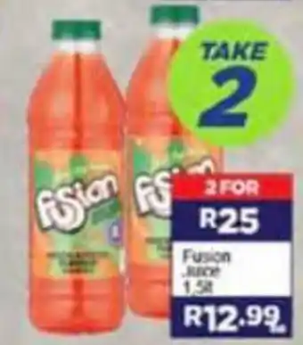 Super Save Fusion Juice Concentrate 2 x 1.55lt offer