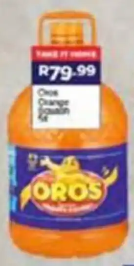 Super Save Oros Orange Squash 5lt offer