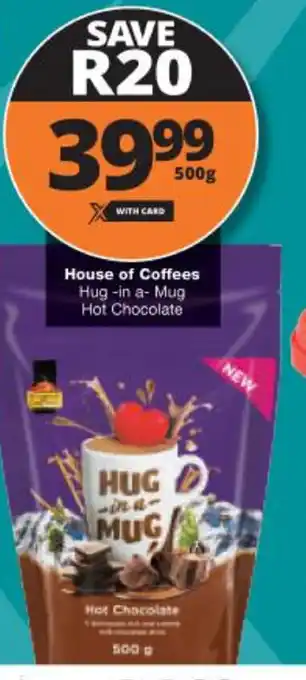 House of Coffee Hug-in - a -Mug Hot Chocolate 500g