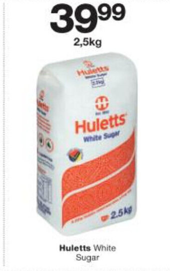 Checkers Huletts White Sugar 2,5kg offer