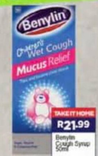 Benylin Cough Syrup 50ml