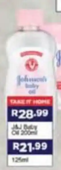Super Save J&J Baby Oil 200ml offer