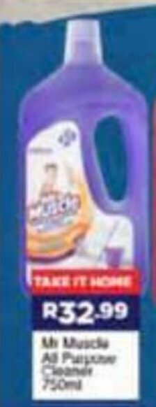 Mr Muscle All Purpose Cleaner 750ml