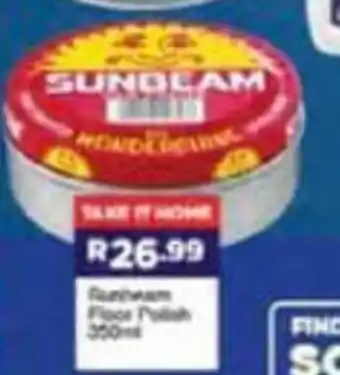 Super Save Sunbeam Red Floor Polish 300ml offer