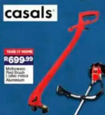 Super Save Casals Red Brush Cutter Aluminum offer