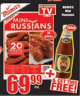 Boxer Mama's Mini Russians 2kg offer