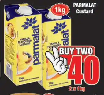 Boxer Parmalat Custard 2x1kg offer