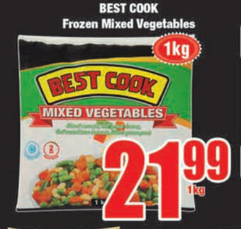 Boxer Best Cook Frozen Mixed Vegetables 1kg offer