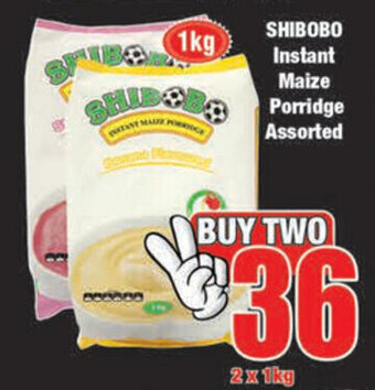 Boxer Shibobo Instant Maize Porridge Assorted 1kg offer