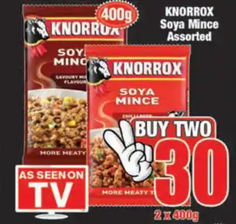 Boxer Knorrox Soya Mince Assorted 400g offer