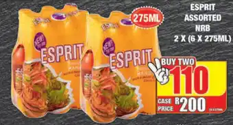 Esprit Assorted NRB 2x (6x275ml)