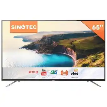 Game Sinotec 65in uhd smart led netflix tv stl-65u2m offer