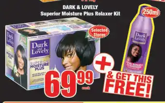 Dark & Lovely Superior Moistures Plus Relaxer Kit