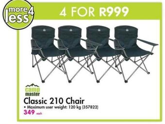 Makro Camp Master Classic 210 Chair offer