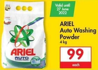 Makro Ariel Auto Washing Powder 4kg offer