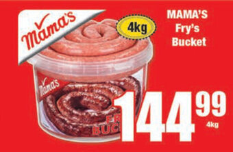 Boxer Mama's Fry's Bucket 4kg offer