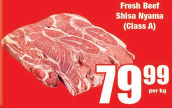 Fresh Beef Shisa Nyama (Class A)