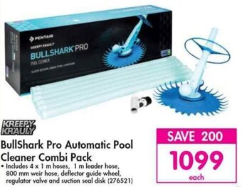 Makro Kreepy Krauly Bullshark Pro Automatic Pool Cleaner Combi Pack offer