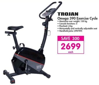 Makro Trojan Omega 390 Exercise Cycle offer