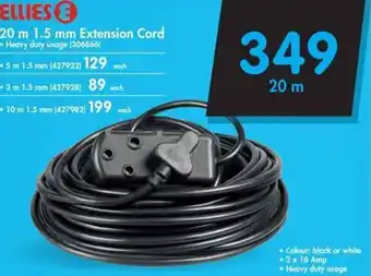 Makro Ellies Extension Cord 20m x 1.5mm offer