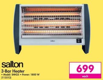 Makro Salton 3-Bar Heater offer