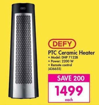 Makro Defy PTC Ceramic Heater offer