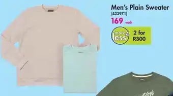 Makro Men's Plain Sweater offer