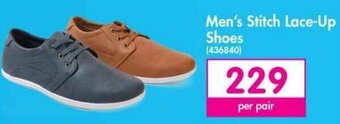 Makro Men's Stitch Lace-Up Shoes offer